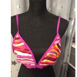 Nike  striped bikini top size 12 Purple 38 Photo 0
