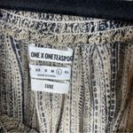 One Teaspoon One‎ Teaspoon luxe Bone Printed Chelsea Off Shoulder Top size large viscose Photo 4