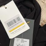 Marlene Birger Willos Wrap Effect Stretch Crepe Black Dress New With Tags Size L Photo 5