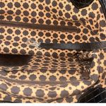 Brighton  Woven Hobo Bag‎ Crochet Purse Shoulder Bag Brown Black Accents Photo 8