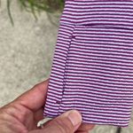 Tangerine Colorful Raspberry Striped Hoodie pullover womens S New Photo 7