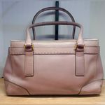 Coach  Hamptons Legacy Zip-Top Satchel 11547 Lavender Brass Turnlock 2007 Photo 2