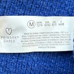 Primark V-Neck Colorblock Knit Cardigan Sweater Button Front Size Medium Blue Gray Photo 6