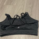 Gaiam  Charcoal Strappy Sports Bra Photo 1