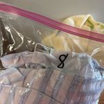 Jane and Delancey ‎ Button Front Cotton Gauze Vertical Stripe Blouse Long Sleeve Photo 6