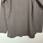 Eileen Fisher 100% Wool Taupe Open Front Cardigan Sweater Sz Small Side Slits Photo 11