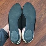 Burberry Black Suede Nova Check Feminine Chic Ballet Flats Size 36.5 Photo 5