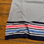 Lilly Pulitzer  Striped Long Sleeve Boat Neck Dress with Pink Bow Photo 1