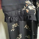 J.Crew NWOT | Floral 3/4 Sleeve Ruffle Neck Classy Shift Dress | Size 0 Photo 6