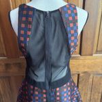 ABS by Allen Schwartz Multicolored Checkered Dress Women's Size 10 NEW Made USA Black Photo 4