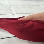 Lulus MEDIUM Red This Night Crushed Velvet Plunge Backless Fit Flare Mini Dress Photo 7