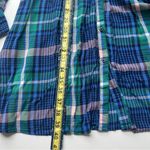 Old Navy Plaid Button-Down Midi Dress Photo 8