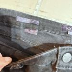 NYDJ Women's High Rise Sheri Slim Straight Jeans Black Denim high rise Size 12 Photo 5