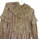 Ulla Johnson Averil Ruffled Georgette Dress in Blush Photo 5