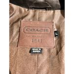Coach Vintage 1941 Brown Suede Leather Jacket Made in Korea Size Large Academia Photo 2