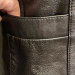 Vintage NYC Whet Blu 90's Y2K Black Leather Jacket‎ Made in Pakistan Small Photo 3