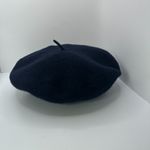 Scala  Beret 100% Wool Navy Blue‎ Traditional French Style Painter Basque Vintage Photo 2