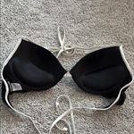 Joe Boxer XL Black and White Women's Push Up Bikini Top Photo 1