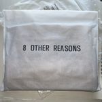 8 Other Reasons Vegan Leather Slouchy Bucket Crossbody Bag Tan NWT $149 Retail Photo 2