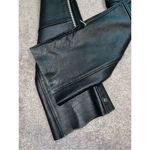 Leather Black Belted Riding Chaps Size Large Mens/Womens Black Photo 5