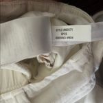 Madewell Cotton-Linen Pleated Wide-Leg Pants White Lighthouse Size 2 Photo 10