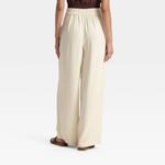 A New Day High Rise Gauze Pull On Pants Cream - Medium Photo 4