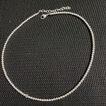 Swavorski 3mm stainless choker w/  charm! Photo 0