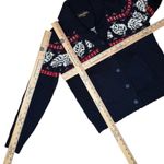 Tommy Bahama M Ocean Deep Tropical Fairisle Nordic Cardigan Sweater Jacket Photo 6