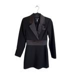 AQUA X Maeve Reilly Tuxedo Blazer Mini Dress XS Bloomingdale’s Exclusive Photo 1