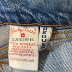 Lucky Brand  Lowered Peanut Bootcut Crop Denim Blue Jeans Sz 6/28 Cotton USA Photo 7