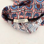 Odeeh Silk Patterned Bermuda Shorts Pink Photo 1