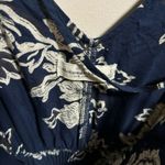 Abercrombie & Fitch Floral Blue Strappy Jumpsuit- Size Small Photo 7