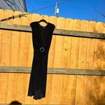 Bisou Bisou Vintage Y2K Womens Sz 4 Dress Black blue rhinestone spring‎ summer Photo 1