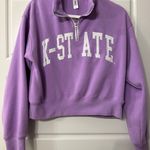 Zoozatz Kansas State Cropped 1/4 Zip Photo 0