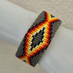 Native American Navajo Indian Hand Beaded Bracelet by Jacklyn Cleveland Photo 0