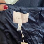 Hutch  | Anthropologie navy blue tuxedo vest top blouse NEW XXS Photo 6