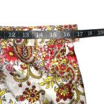 Old Navy Vintage Y2K Silk Floral Paisley Print A-line Skirt 8 Photo 3