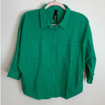 Bobi  Shamrock Cotton shirt‎ NWT Photo 0