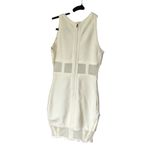 Bebe Gwen Studded Corset Dress XS Ivory Sleeveless Party Cocktail Photo 4