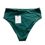 ONIA NWT  High Waist Bikini Set Green Sz M Photo 5