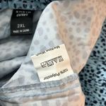 SheIn Curve Blue & Black Polka Dot Drawstring Shorts 2XL Photo 3