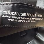 Steve Madden  Western Black Leather Cowboy Boots Coastal Cowgirl Size 8 Photo 7