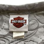 Harley Davidson Women's  Gray Long Sleeve Shirt Size L Photo 2