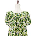 Vintage Hawaiian Reserve Green Floral Muumuu Dress Size Large Made in Hawaii USA Photo 4