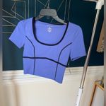 Bandier  contrast seamed crop top Photo 2