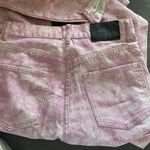BDG  High Waisted Cowboy Straight Leg Rigid Cotton Jeans Pink Rose Photo 6