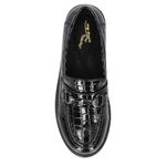 Easy Street  Women’s Witney Black Croco Loafers- Size 6.5 Photo 2