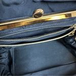 VINTAGE Black Grosgrain Purse Photo 6