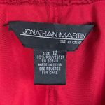 Jonathan Martin Vintage  Studio Y2K Skirt & Blouse Set Size 12 Fairycore Boho Red Photo 14