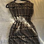 Forever 21 Black And Tan Tribal Printed Short Dress From Photo 3
